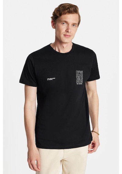 Tudors Erkek Slim Fit Dar Kesim %100 Pamuk Yumuşak Dokulu Baskılı Siyah Bisiklet Yaka Tişört-33162 Siyah Tudors Erkek Slim Fit Dar Kesim %100 Pamuk Yumuşak Dokulu Baskılı Siyah Bisiklet Yaka Tişört-33162 Siyah