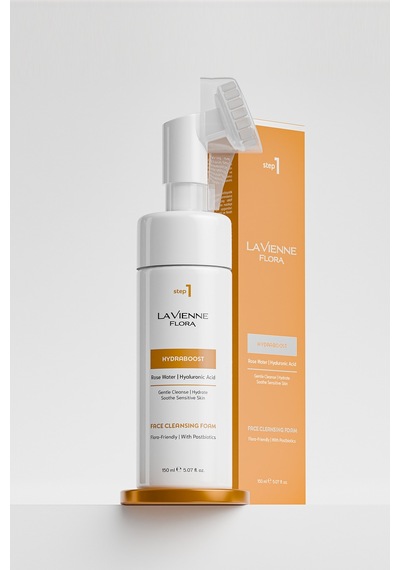 Hydraboost, Kuru/hassas Ciltler İçin Yüz Temizleme Köpüğü - Gül Suyu, Hyaluronik Asit Ve Postbiyotik - 802848593