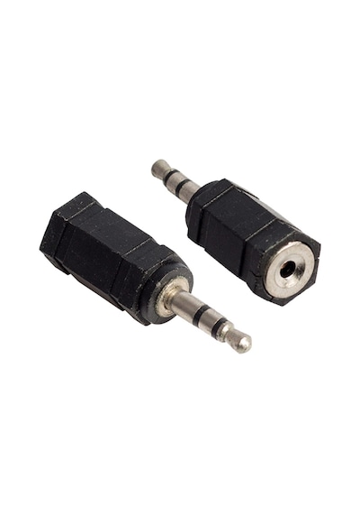 3.5 Mm Stereo Erkek - 2.5 Mm Stereo Dişi Jack Çevirici Kulaklık