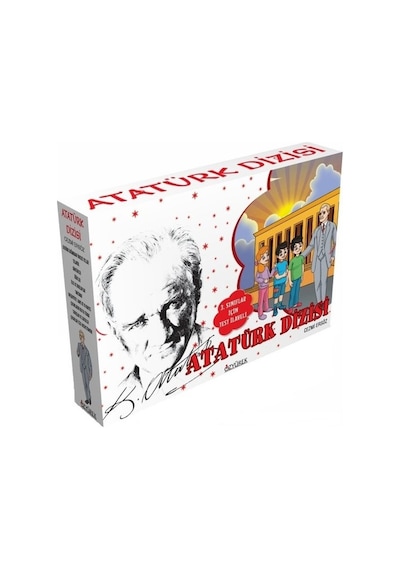 Atatürk Dizisi-10 Kitap Takım - Cezmi Ersöz - Özyürek Yayınevi