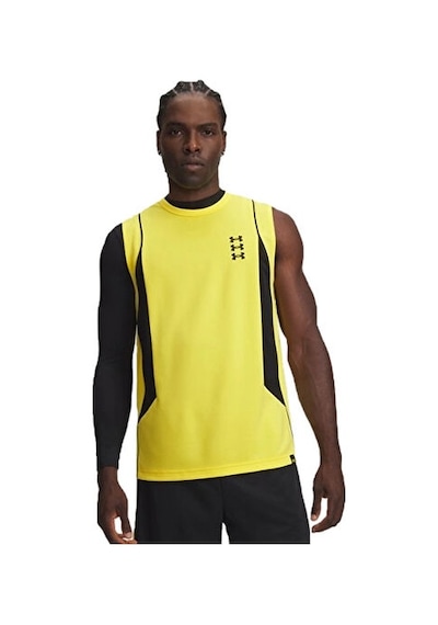 Under Armour Ua M Hoops Traınıng Tank Erkek Basketbol Atleti 6010919-790 Sarı