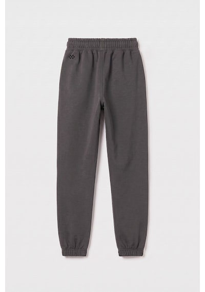 TOMMYLIFE Koyu Gri Standart Fit Basic Kız Çocuk Eşofman Alt - 75194