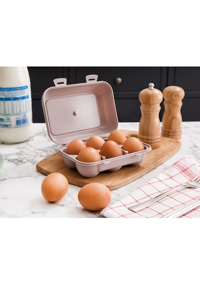 Madame Coco Quotidien 6-lı Yumurta Saklama Kabı 1ksakl0306a.mürdüm
