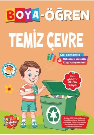 Boya Öğren - Temiz Çevre - Yqbx-644466