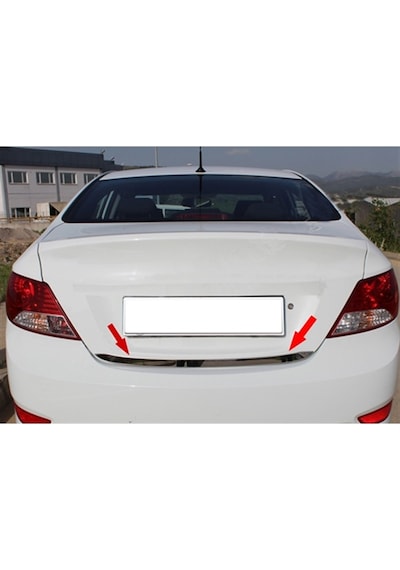 Db Chrome Hyundai Accent Blue Krom Bagaj Alt Çıta 2011-2018 P.Çel N11.2142
