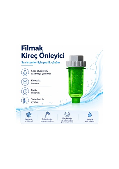 Filmak Kireç Önleyici Su Filtresi 608696001