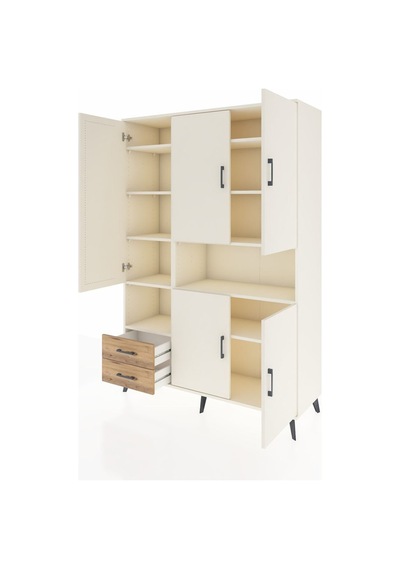 Hyperion Dolap 10 Raflı 2 Çekmeceli 5 Kapaklı 132x44x195 Aytaşı-aytaşı/çam Aytası/atlas Çam Hyperion Dolap 10 Raflı 2 Çekmeceli 5 Kapaklı 132x44x195 Aytaşı-aytaşı/çam Aytası/atlas Çam