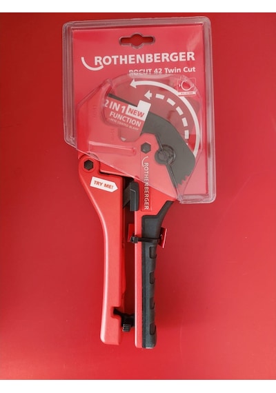 Rothenberger Plastik Boru Makası Rocut 42 Twin Cut