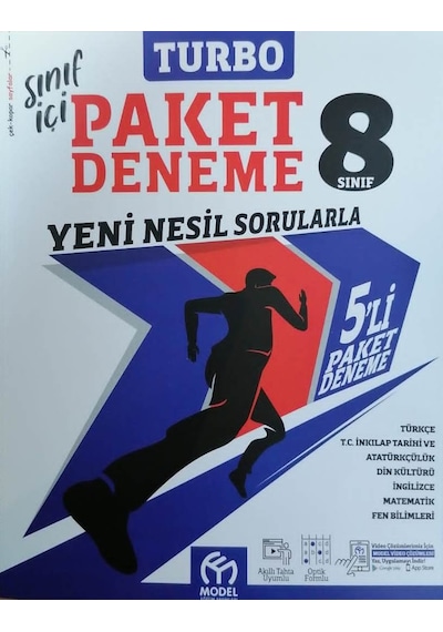 Model Yayınları 8. Sınıf LGS 5'li Paket Deneme
