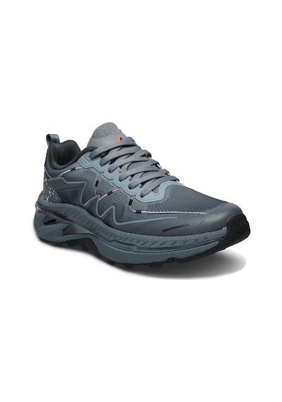Volis Mm-26002 Gri Memory Foam Taban Bağcıklı Erkek Sneaker Ayakkabı Gri