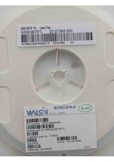 Wr08x5763ftl 576k 805 Smd Direnç 44074586 500 Adet