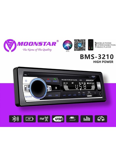 Oto Teyp 4x45w Bt/usb/sd/fm/aux Bms -3210