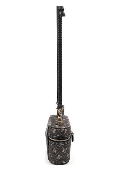 Silver Polo Sp1195 Kadın El Çantası Monogram Füme-siyah