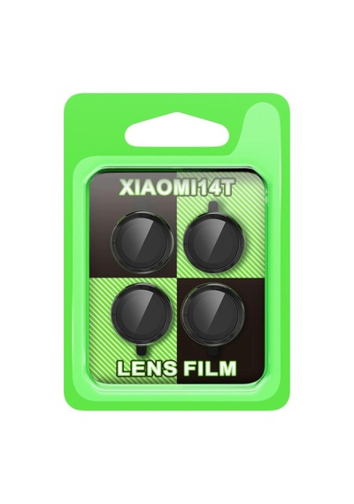Newface - 858 - Xiaomi Mi 14t Raze Metal Kamera Lens - Csmo-tex - - Siyah