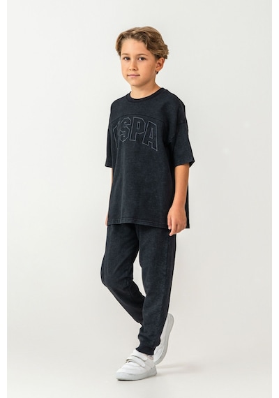 U.s. Polo Assn. Erkek Çocuk Siyah Bermuda Takım 5274-49833 Siyah