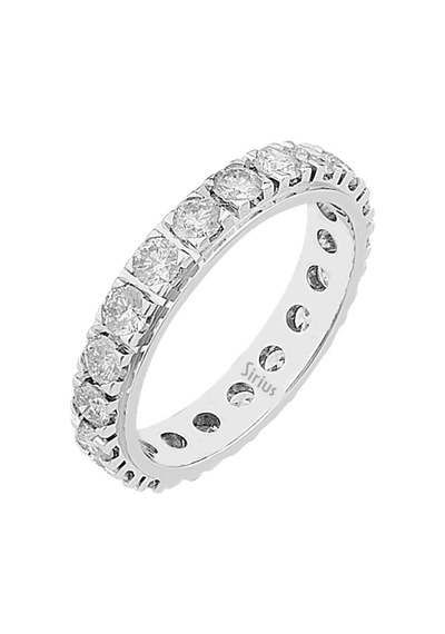 Sirius F Renk 1,84 Karat Pırlanta Tamtur Yüzük 0822R0011