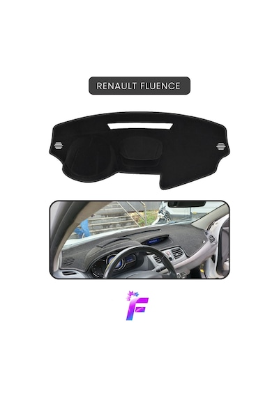 Renault Fluence Araca Özel Torpido Örtüsü Ön Göğüs Kılıfı Tam Koruma Oto Aksesuar A36