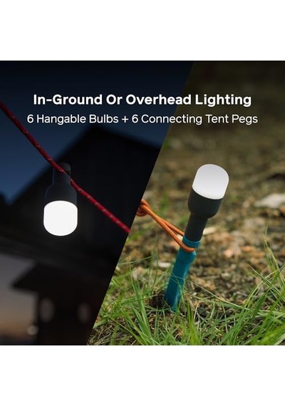 Biolite Site Lights Zincirlenebilir Kamp Işıkları