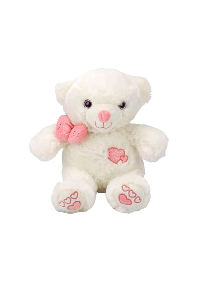 3186 Papyonlu Peluş Ayı 30 Cm -sunman