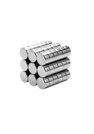 10 Adet Neodyum Mıknatıs Çap: 6mm Kalınlık: 3mm D6x3 Ndfeb Güçlü Mıknatıs Yuvarlak N086