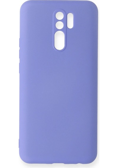 Newface - 866 - Xiaomi Redmi 9 Kılıf Nano İçi Kadife Silikon - Edntrend - - Lila