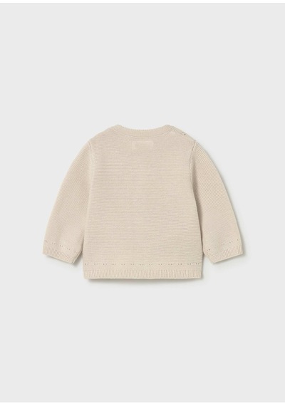 Kız Bebek Örgü Hırka 1305 Bej