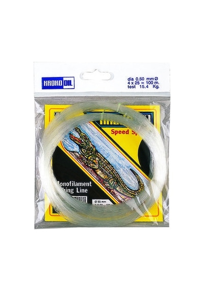 Krokodi̇l 100 Mt Beyaz Poşet Misinia 0.50