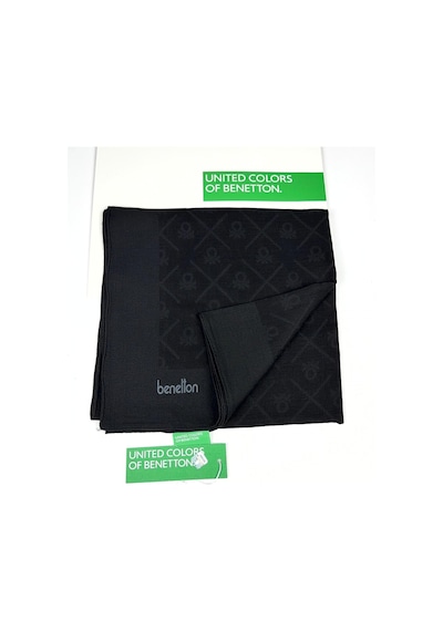 Benetton Elegante Uno Şal 1026 Siyah