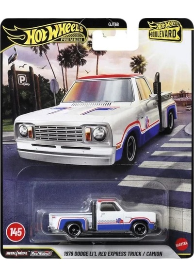 Hot Wheels Boulevard Premium Araçlar 1978 Dodge Lı'l Red Express Truck / Camıon Gjt68 - Jhw27 Çok Renkli