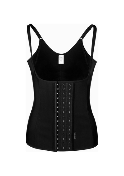 Mistirik Trigoso Model Kum Saati Görünüm Etkili Askılı Latex Siyah Renk Siyah