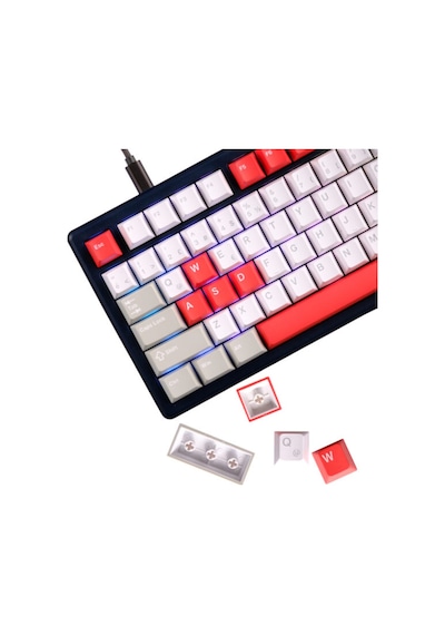 Cherry Double Shot Pbt Full Set Kırmızı Türkçe Keycap Set