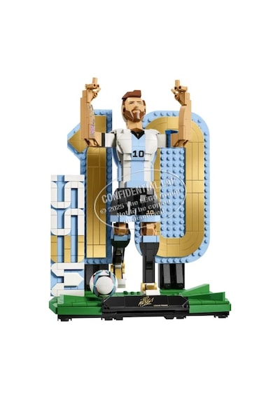 LEGO® Editions Lionel Messi – Futbol Efsanesi 43015 - 12 Yaş ve Üzeri Çocuklar için Figür İçeren Oyuncak Yapım Seti (958 Parça)
