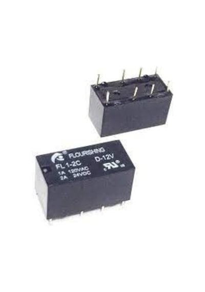 12V 2A Çift Kontak Telekom Röle Fl1-2C-D-12V Flourıshıng