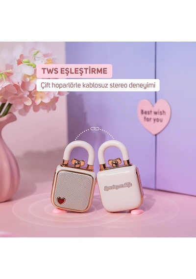 Divoom Lovelock Ses Kayıt Özellikli Bluetooth Hoparlör Ve Times Frame Akıllı Dijital Çerçeve