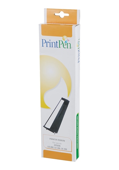 Printpen Epson Lq-800 & Lx-300,350 Siyah Muadil Nokta Vuruşlu Yazıcı Şeridi