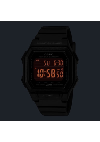 Casio W-738h-1bvdf Kol Saati Siyah