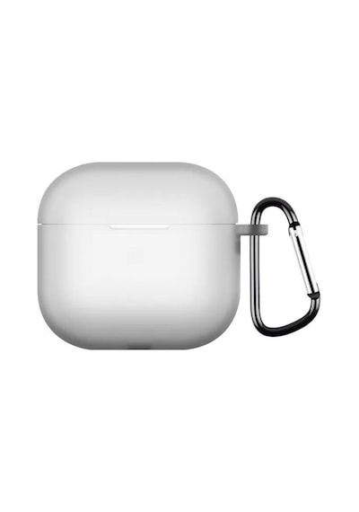 Apsuwa Apple Uyumlu AirPods 4 Kılıfı Silikon Şeffaf Şeffaf