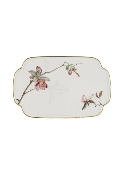 Peachy Servis Tabağı 32x21cm-7586 Çok Renkli