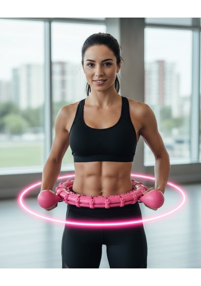 Ayarlanabilir Akıllı Hula Hoop 680 Gr Ağırlıklı Egzersiz Halkası