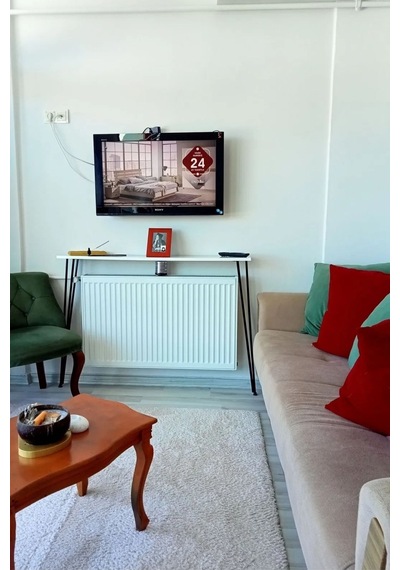 80 Cm Petek Üstü Raf & Dresuar Ayağı Metal Profil Boru Firkete Ayak Yüksek Bar Masası - Pingolu - Tek Tek