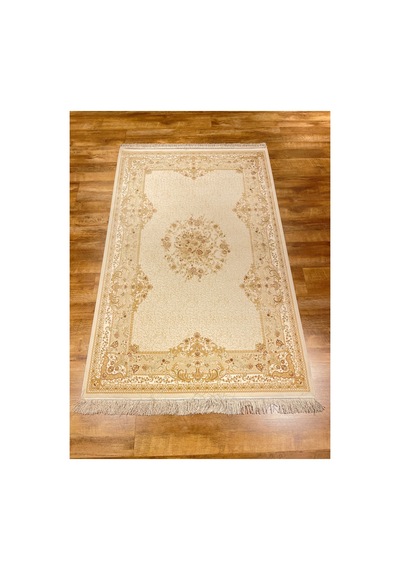 Versay 1683 Krem-mavi Halı Çok Renkli
