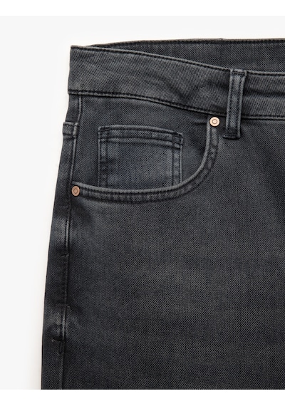 Koton Pamuklu Normal Bel Slim Fit Jean Pantolon - Brad Jean İndigo Stone 7wam40001nd İndigo - Taş Koton Pamuklu Normal Bel Slim Fit Jean Pantolon - Brad Jean İndigo Stone 7wam40001nd İndigo - Taş