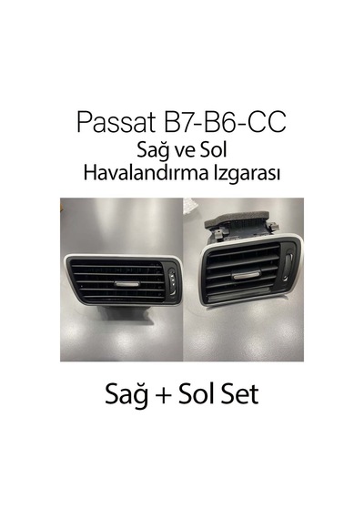 Vw Passat B7-b6-cc 2005-2016 Yan Havalandırma Izgarası Sağ+sol