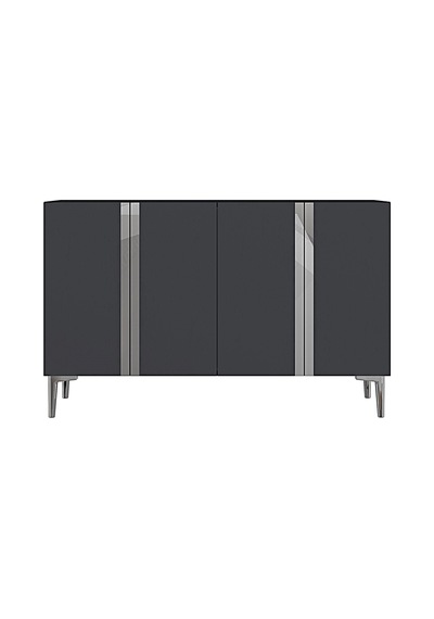 Ka1298as Anka Konsol Ve Tv Sehpası Antrasit-silver 120cm