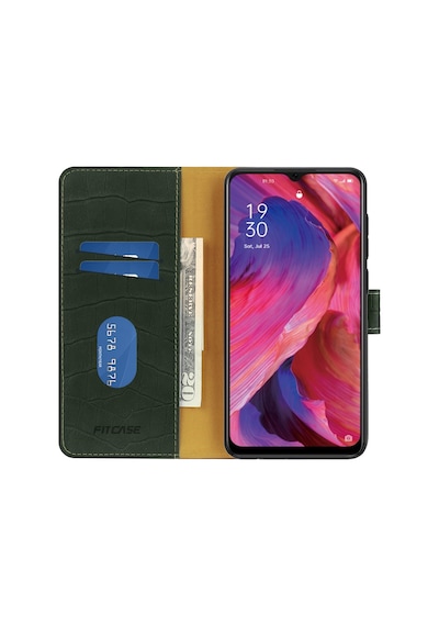 Oppo A73 Kilif Kroko Desen Kapakli Cüzdanli 489388190