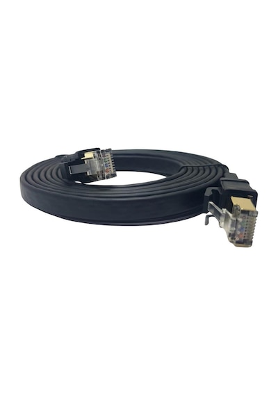 Ironstar 10metre Cat8 Ethernet Flat Kablo Rj45 - 40gbps Hız Destekli