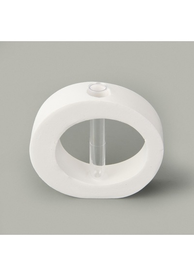 Deco Solid Dekor - Beyaz - 13 Cm