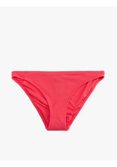 Koton Dokulu Astarlı Klasik Bikini Altı Fuşya 5sak00013mm Fuşya