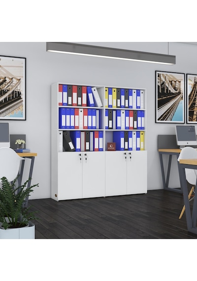Kenzlife Klasör Dolabı Kilitli Ilgar Byz 175 160 30 Klasörlük Kitaplık Ofis Arkalıksız Çok Renkli Kenzlife Klasör Dolabı Kilitli Ilgar Byz 175 160 30 Klasörlük Kitaplık Ofis Arkalıksız Çok Renkli