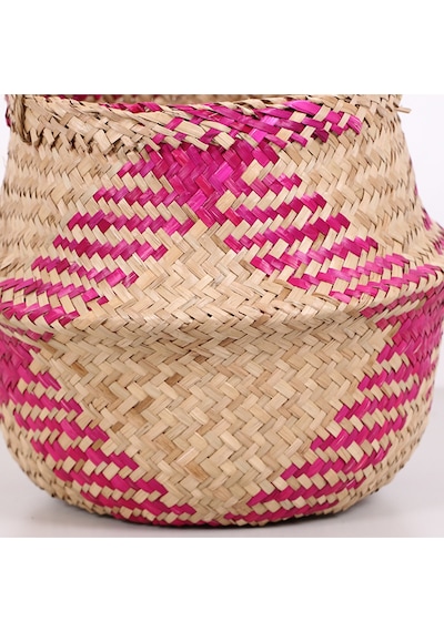Fuşya 30x25 Cm. M Katlanabilir Sepet Mix